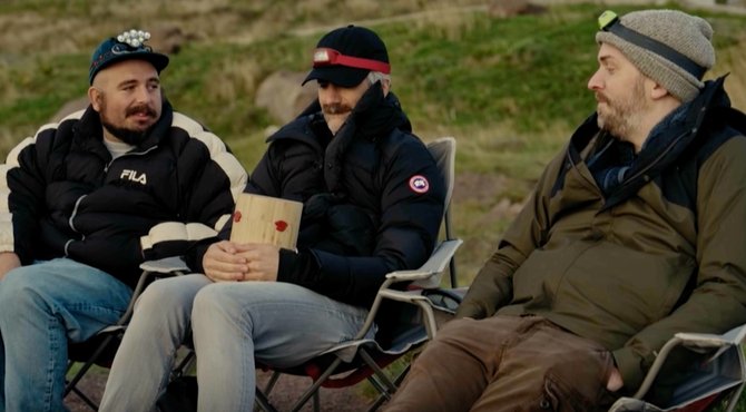 De reis van Jeroom, Bockie, Jonas en Boris begint op woensdag 5 april