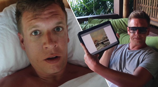 James Cooke met twijfels op vakantie: "De Battle kan me mijn relatie kosten"