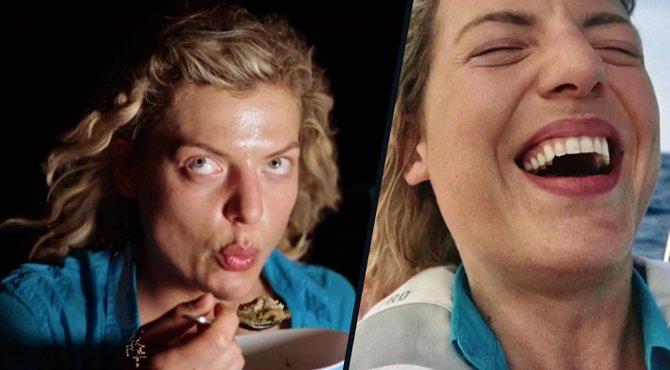 Hilarisch! Ella neemt zeilers beet met afhaalmaaltijd: "Heb dat zelf gemaakt"