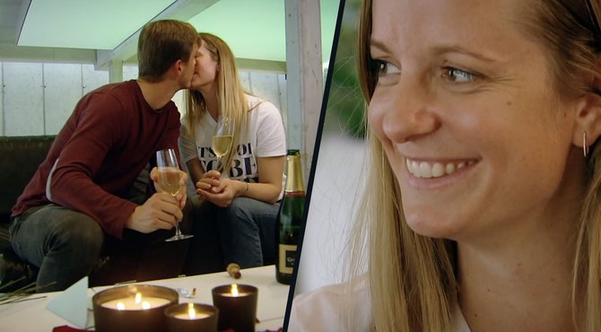 Eindelijk: de eerste kus in De Bachelorette is een feit
