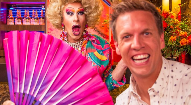 Sederginne is de eerste Vlaamse dragqueen in het programma Drag Race Holland