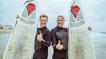 Gert en James leren surfen: "Is dat al niet diep genoeg?"