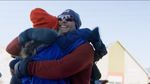 De groep komt aan in Sisimiut: "Vertrokken als individu en aangekomen als groep"