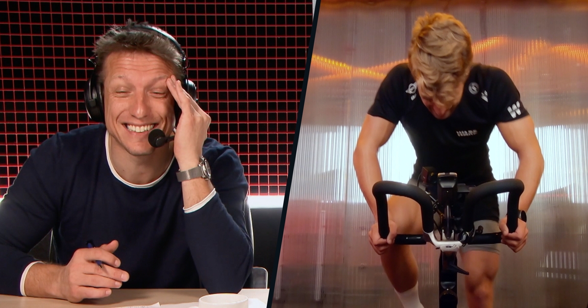 Ward Lemmelijn zet een waanzinnige prestatie neer en fietst sneller dan