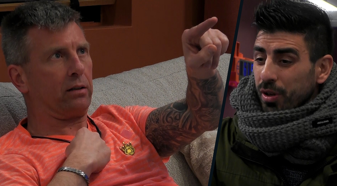 Ronde 2: De ruzie tussen Ali en Bart zindert na in het Big Brother-huis