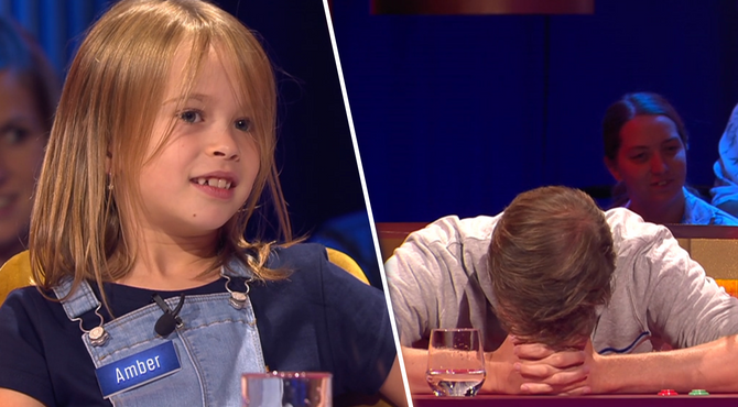 Hilarisch:Amber bekent zonder verpinken dat ze geld heeft gestolen van haar papa