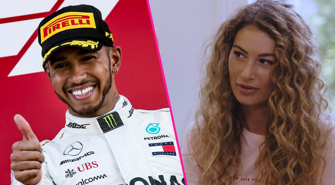 Chey over relatie met Lewis Hamilton: "A lady never tells!"
