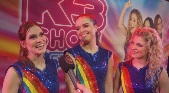 Nieuwe K3-show ‘Vleugels’ in première en Play Café was erbij