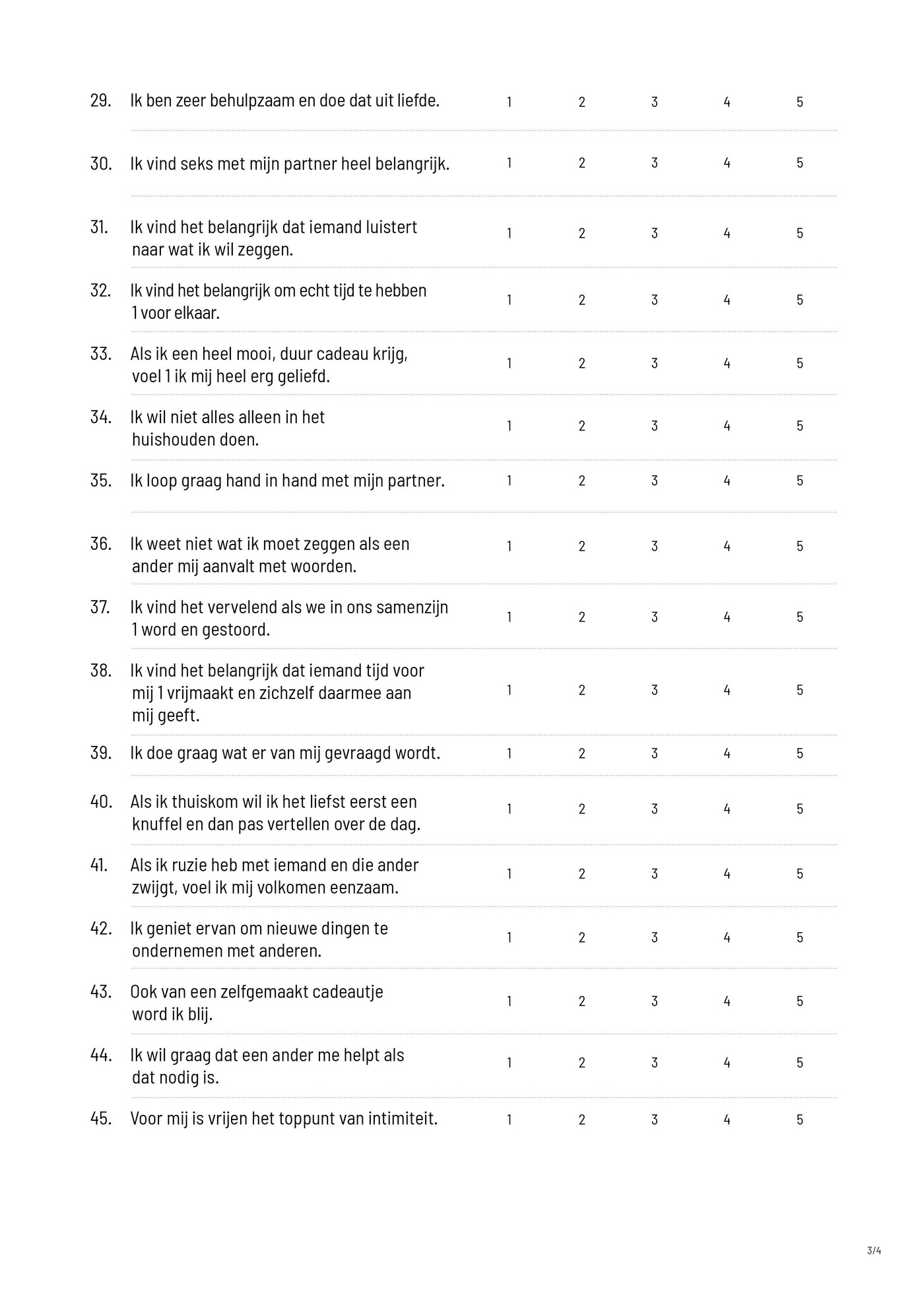 Liefdestalen-test deel 3